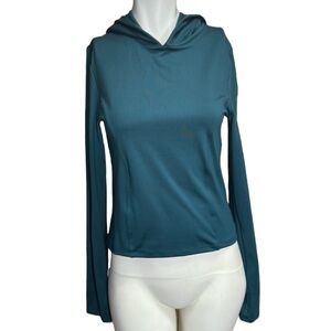 Victoria’s Secret On Point Flow NWT Emerald Green Pullover Fitted Hoodie Size M